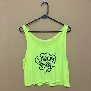 A bright yellow t shirt